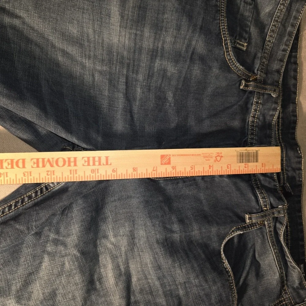 Buffalo David Bitton Evan-X Jeans Men's 40x32 Blue Denim Slim Straight Stretch